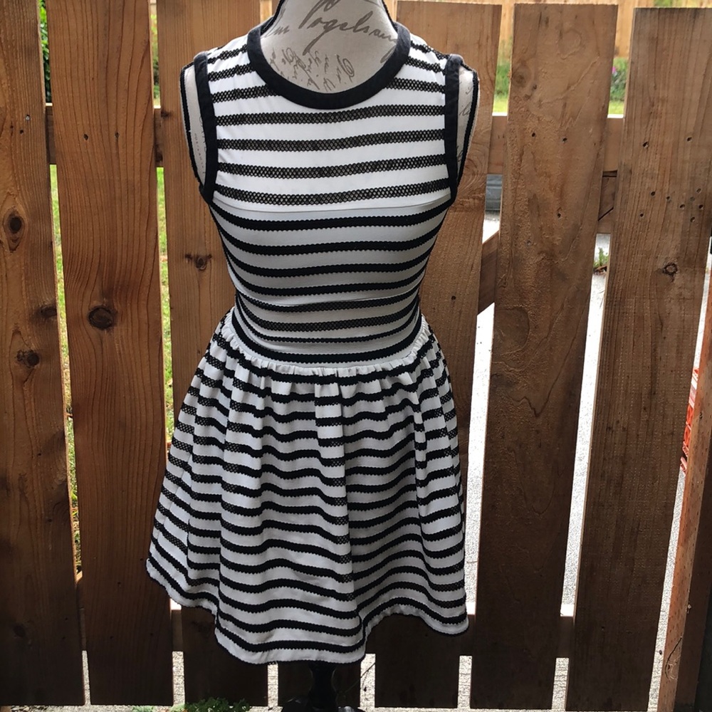 Silence and Noise fit and flare dress